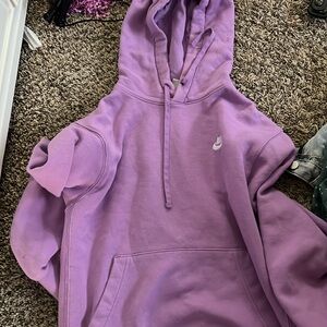 Nike Men’s sportswear club fleece hoodie size small purple